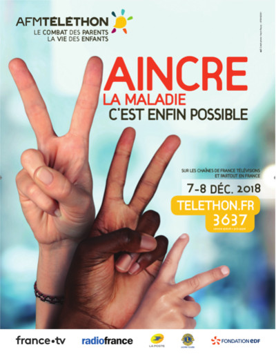 affiche téléthon