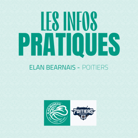 Les infos pratiques - EBPLO vs Poitiers