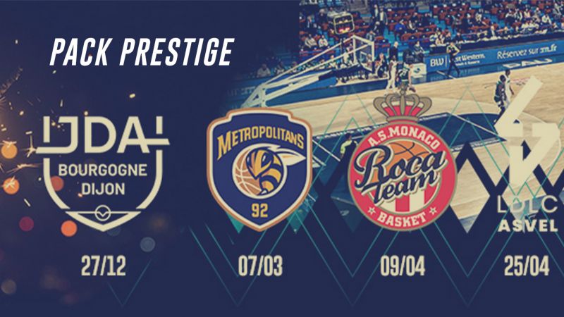 Billetterie : Pack Prestige