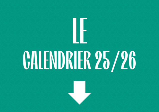 Calendrier saison 2025/26 ! 